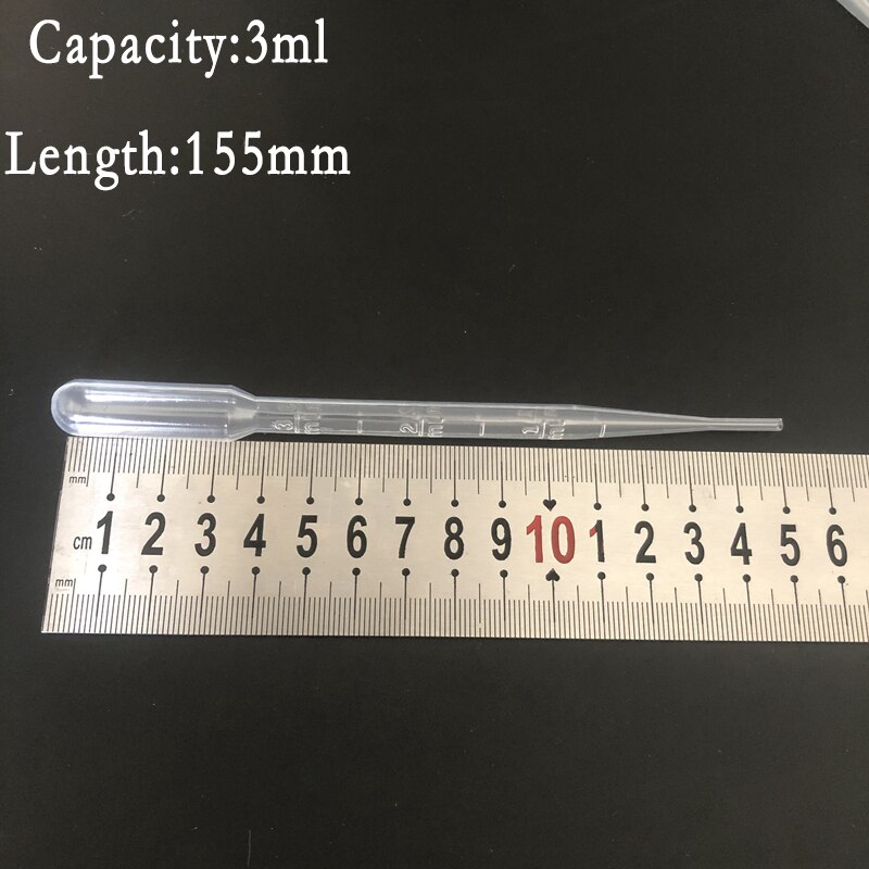 3ml Plastic Lab Tools 100pcs 200pcsDisposable Graduated Dropper Transfering Pasteur Pipettes