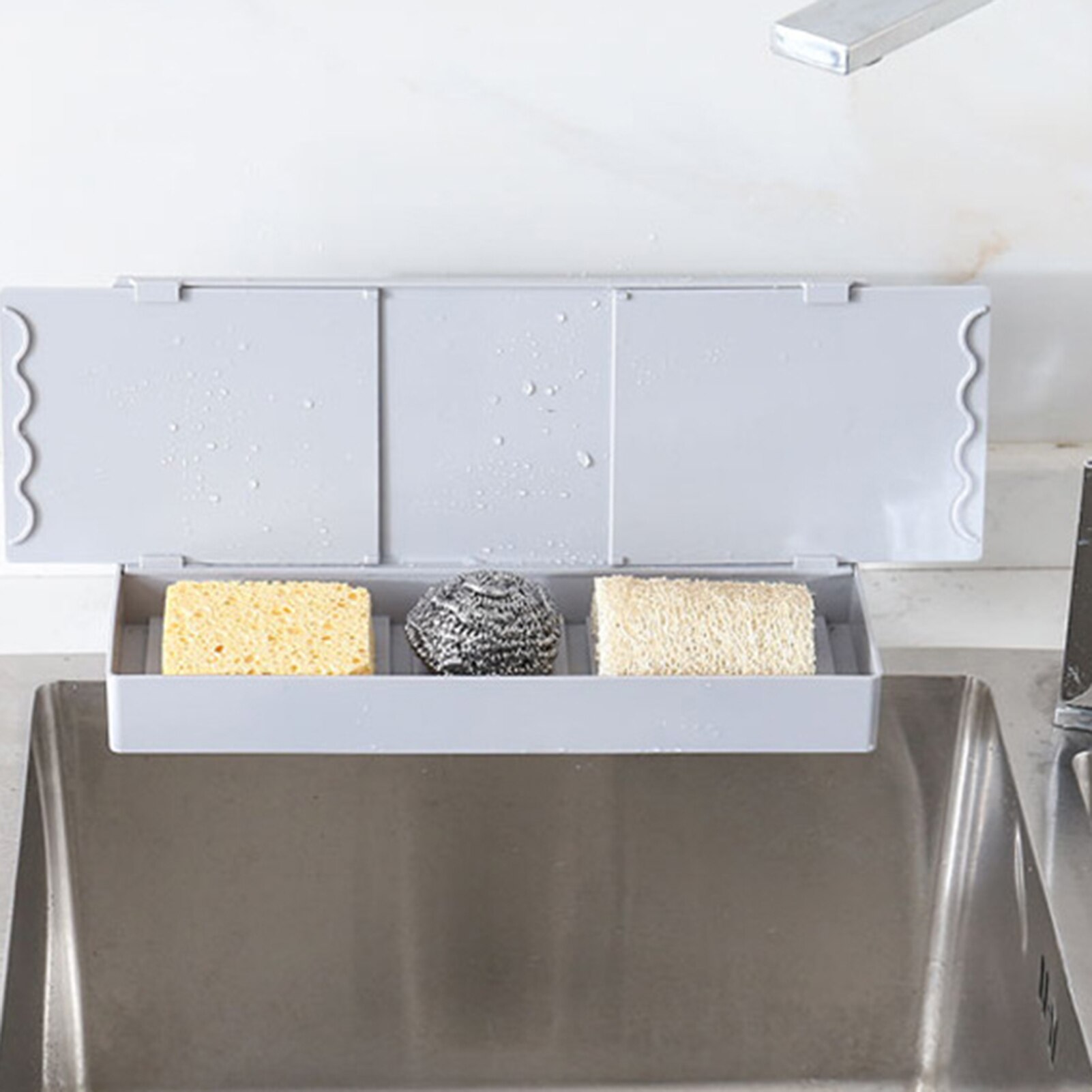 TSH Shop-Protector de salpicaduras de agua Premium para fregaderos de cocina, baño e Isla, 20 L x 5,3 W x 5,7 H pulgadas