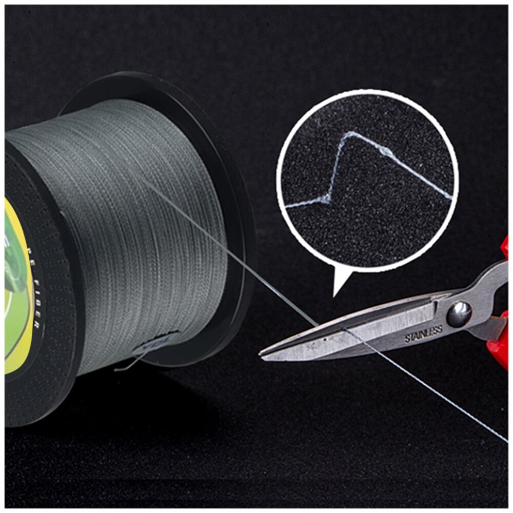 FreeFisher Green 2000M PE Braid Fishing Line 20LB 30LB 40LB 50LB Braided Wire 4 Strands Smooth Floating Line