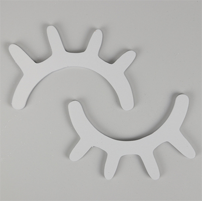 Adhesivo con de pestañas para pared DIY, 1 par, 3D de madera con bonitos ojos dormilones, decoración para la sala de estar de niños, pegatinas de pared para para niñas: Grey
