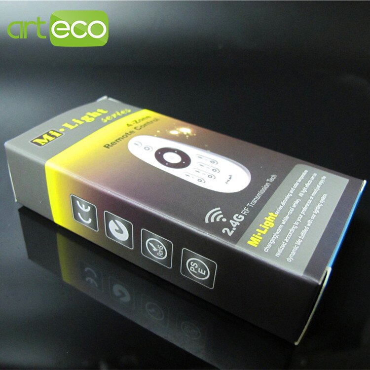 Mi.light 4-zone 2.4G Wireless RF Remote Dimmer Controller for single color LED strip LED Bar Light LED dimmer