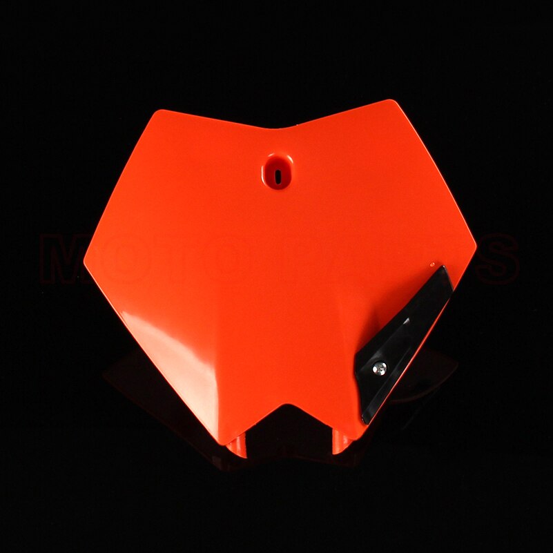 Pit dirt bike motorcycle motorcross front number plate number card plastic cover for KM150/170/189/250 150cc 250