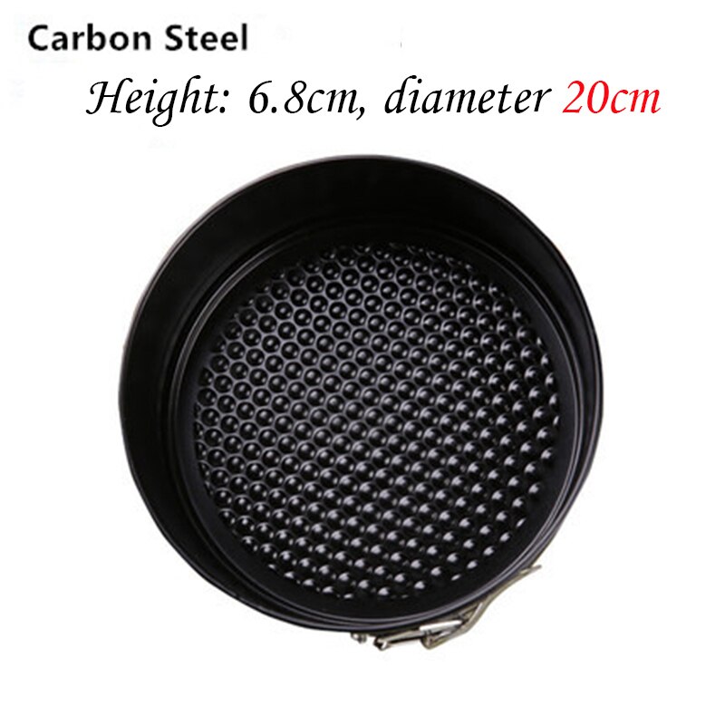 Microwave Pans Round Cheese Cake Molds baking Tray Oven Steel Trays Bread Forms Pan Cookie Cake Pan Mold Pad Oven BBQ pan: 6
