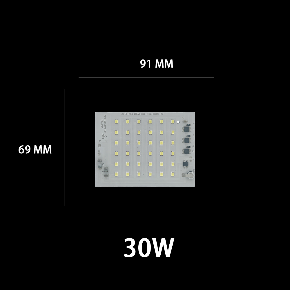 220V alto Lumen 200W SMD2835 LED Chip matriz LED COB 10W 20W 30W 50W para accesorios de iluminación foco reflector bombilla LED DIY: Lavanda / 50 W