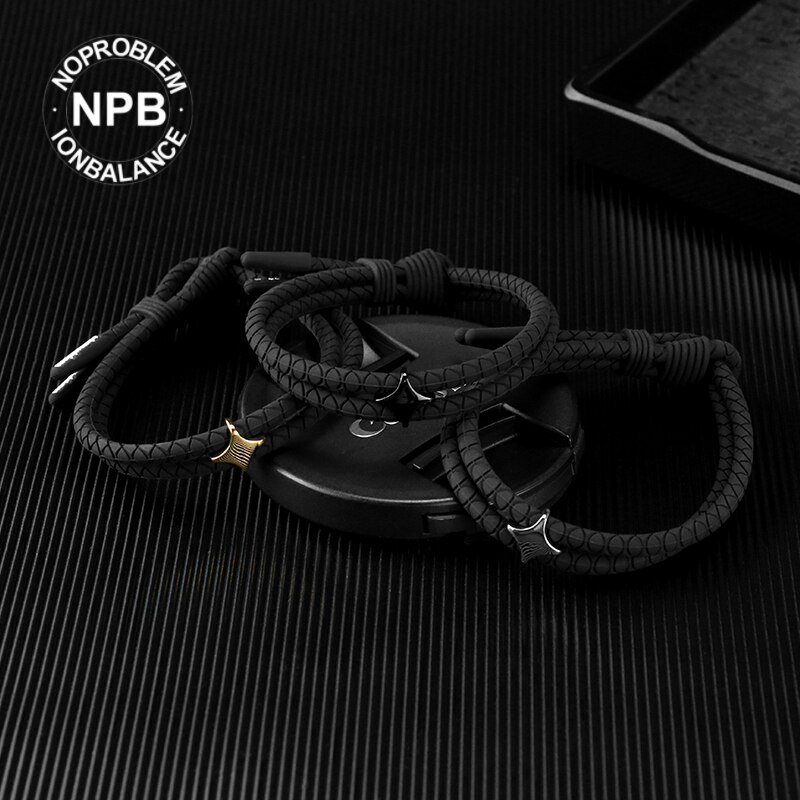 【Fda Registratie] 】Noproblem Negatieve Ion Sport Metalen Ster Armband P215