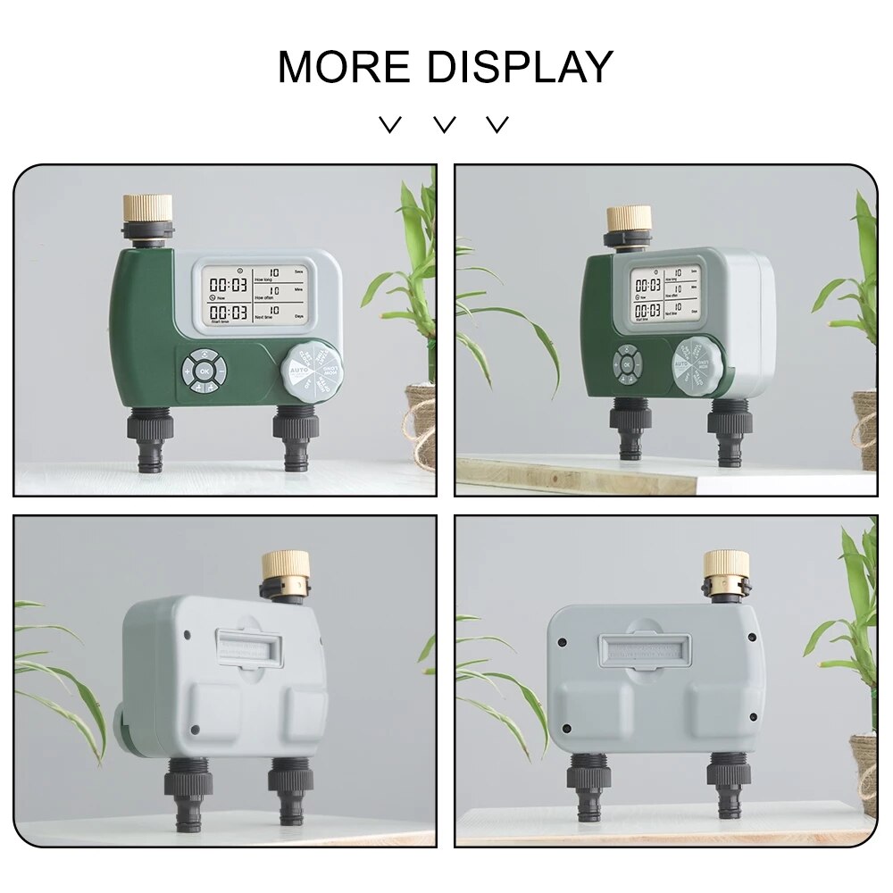 Automatic Water Timer Garden Irrigation Controller Sprinkler Controller Programmable Valve Hose Faucet Watering Timer