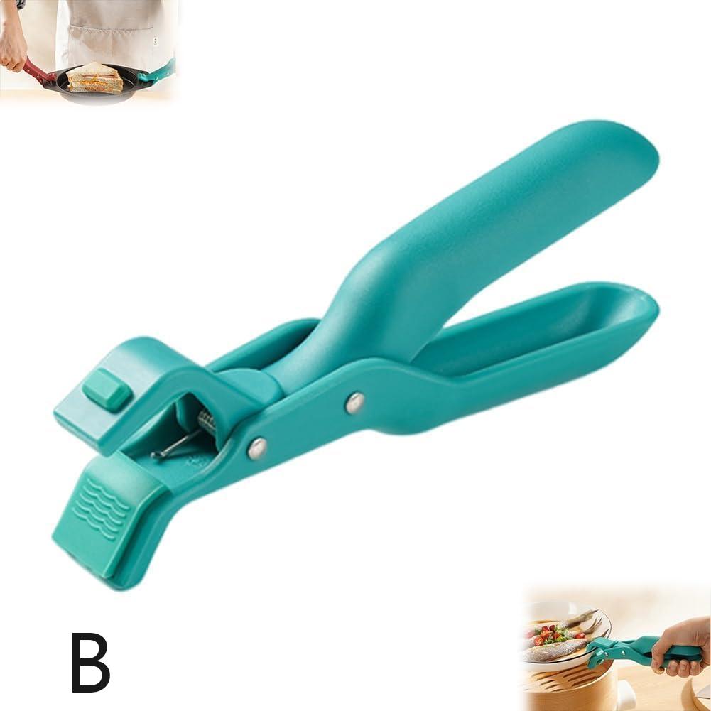 clip porta ciotola piastra antiscottatura multifunzionale ciotola portapiatti clip casa cucina silicone accessori antiscivolo strumento: verde