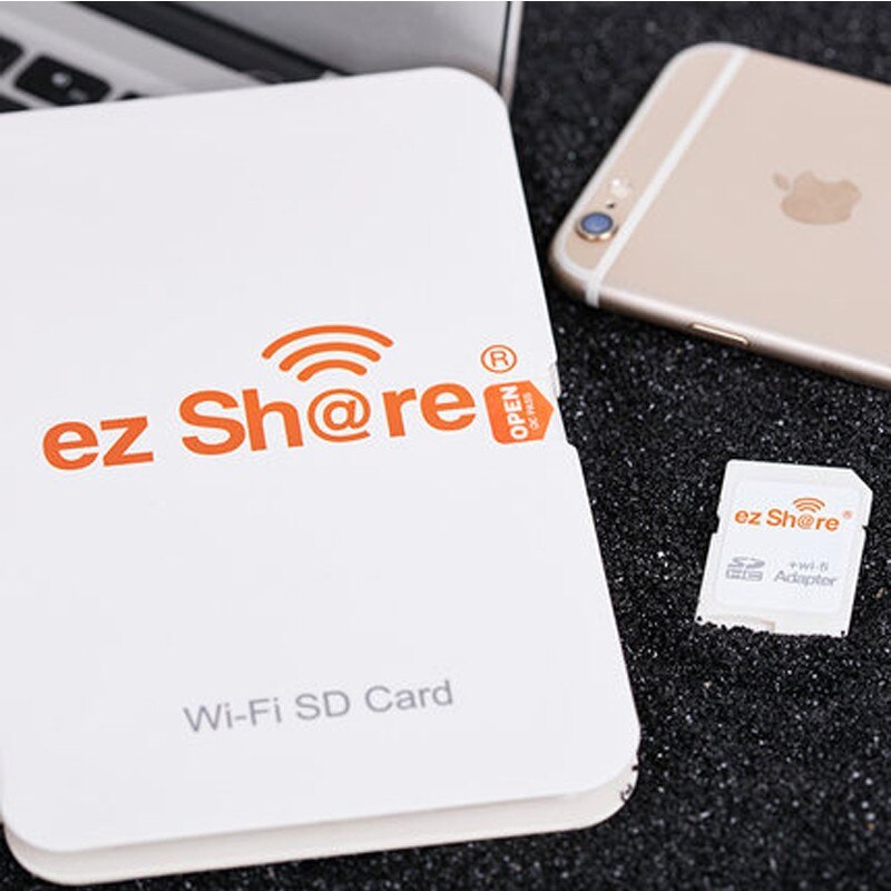 Ez Share-Adaptador de tarjeta Sd wifi class10 sdhc inalámbrico para tarjeta de memoria, lector de flash Micro Sd disponible para canon/nikon/sony DSLR