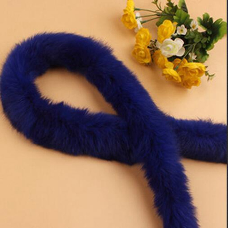Kunstmatige Konijnenbont Lint Tapes Furry Trim Trimmen DIY Home Decor Naaien Kostuum Ambachten 1 Yard KYY8147