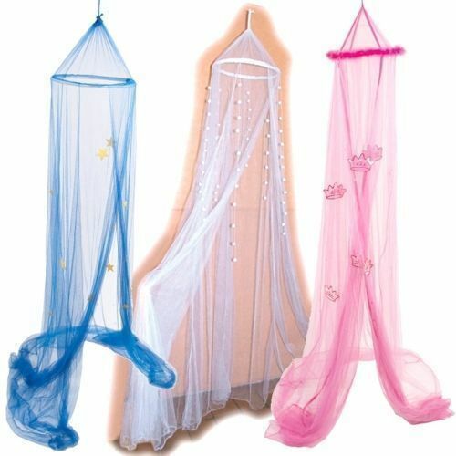 Baby Infant Nursery Mosquito Bedding Crib Canopy Net Crib Netting Hanging Babe Dome Summer