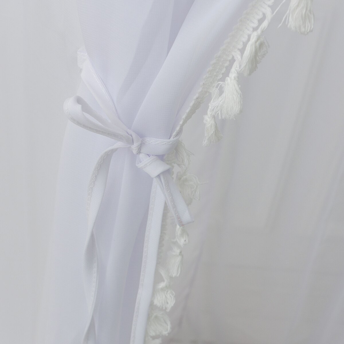 Baby Krippe Netz Prinzessin Kuppel Bett Baldachin freundlicher Bettwäsche Runde Spitze Moskito Netz Für Baby Schlafen 2 Farben