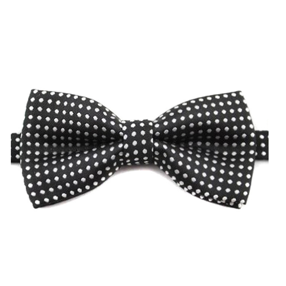 Mignon à pois noeud papillon pour Cool enfants garçons maigre papillon noeud papillon smoking cou cravates pour fête Pet Show cravate Corbatas: deep grey