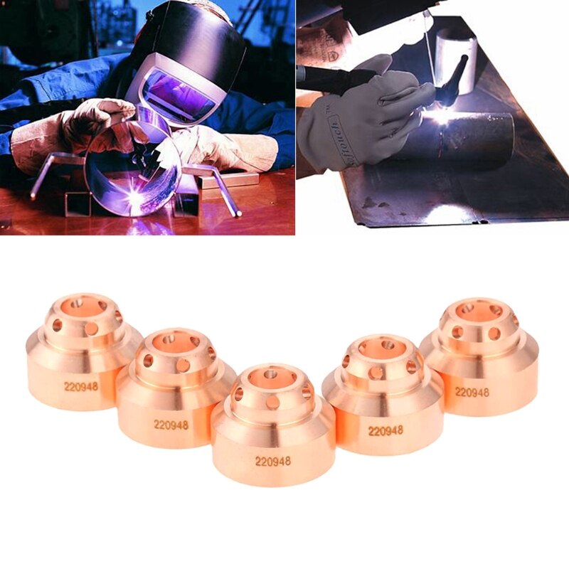 Bouchons De Bouclier Plasma 220948 (Ohmique) Pour Torche Hypertherm PowerMax45 XP - Lot De 5/10/20 Pièces - Neuf