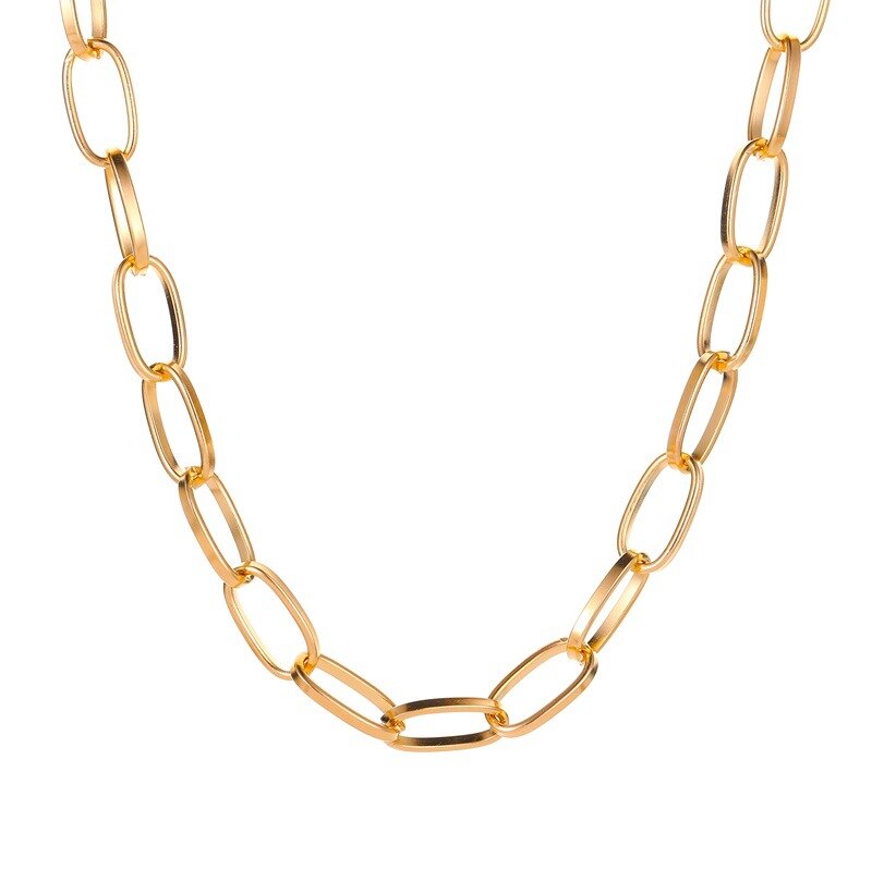 Mujer Koreanische Süße Liebe Herz Halsband Halskette ErkläSprosse Freundin Nette Halskette Schmuck Collier Femme: Gold Kette