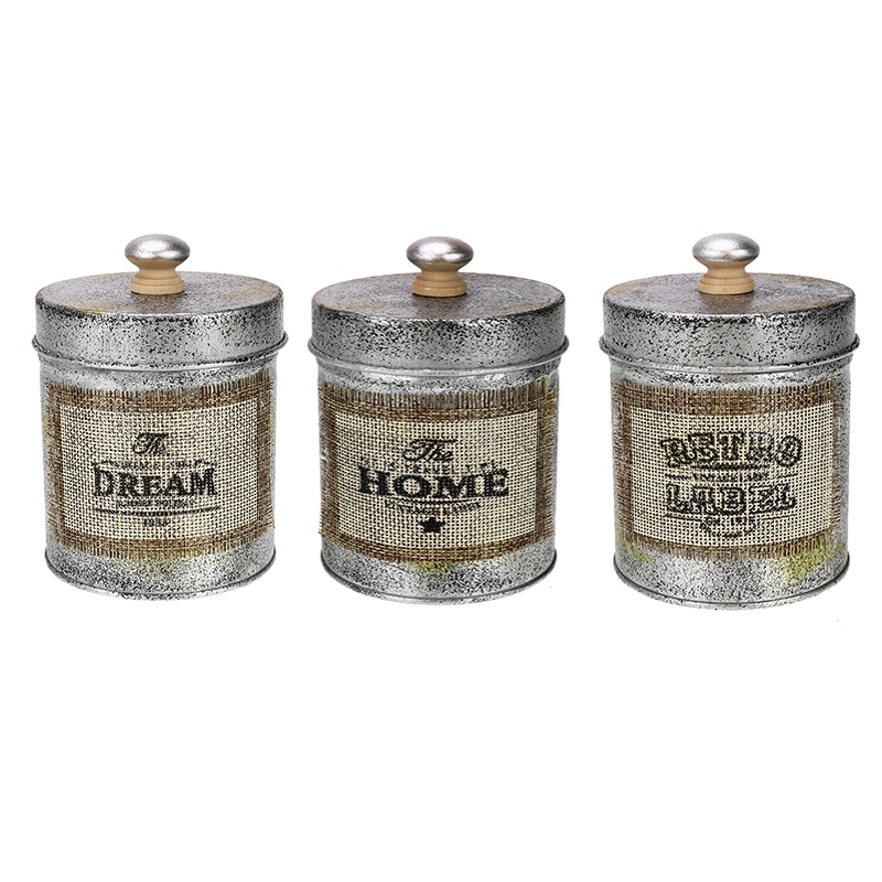 Frascos de frutos secos de Cereal de 1000ML para mantener tentempié fresco, latas de Metal sellado, contenedor de almacenamiento de alimentos para cocina, caja sellada, tanque de almacenamiento