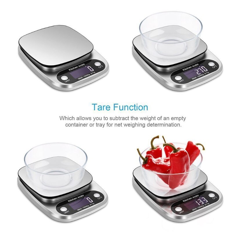 Precise Electronic Cooking Scale Digital Kitchen Weight Scale for Bake Food Jewelry Mini Kitchen Accessories Measuring Tool