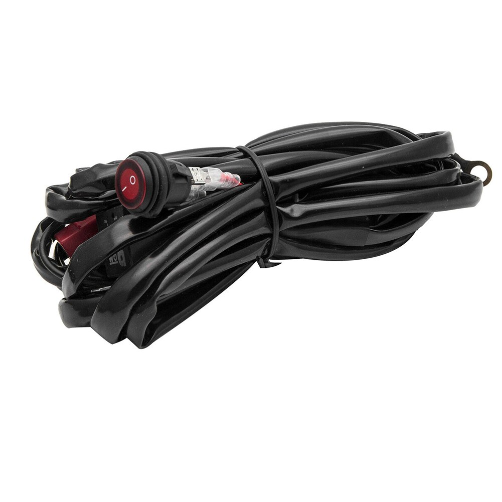 12V 40A Relay Wiring Harness Work Fog Light Bar Kit ON/OFF Switch Led Spotlight