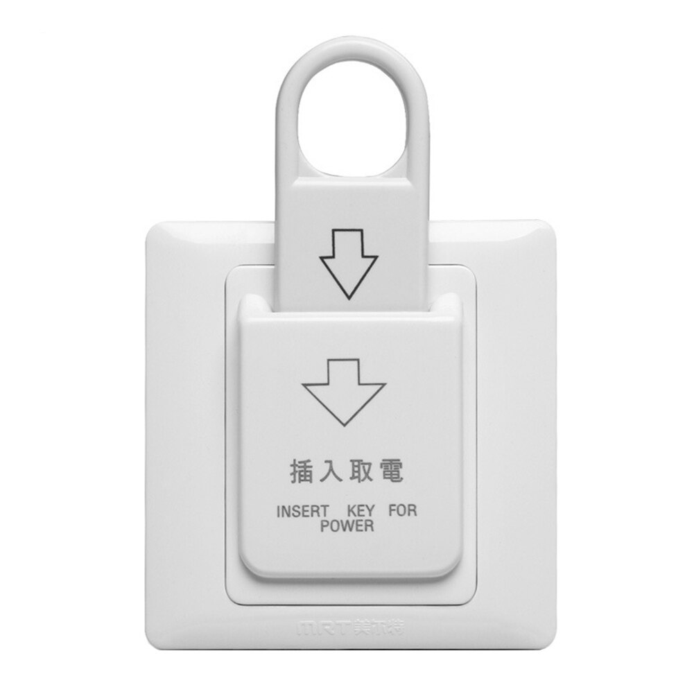 Strömnyckel magnetkort intelligent hotell hem på av smart switch energibesparande insats brandsäker inomhuspanel pc