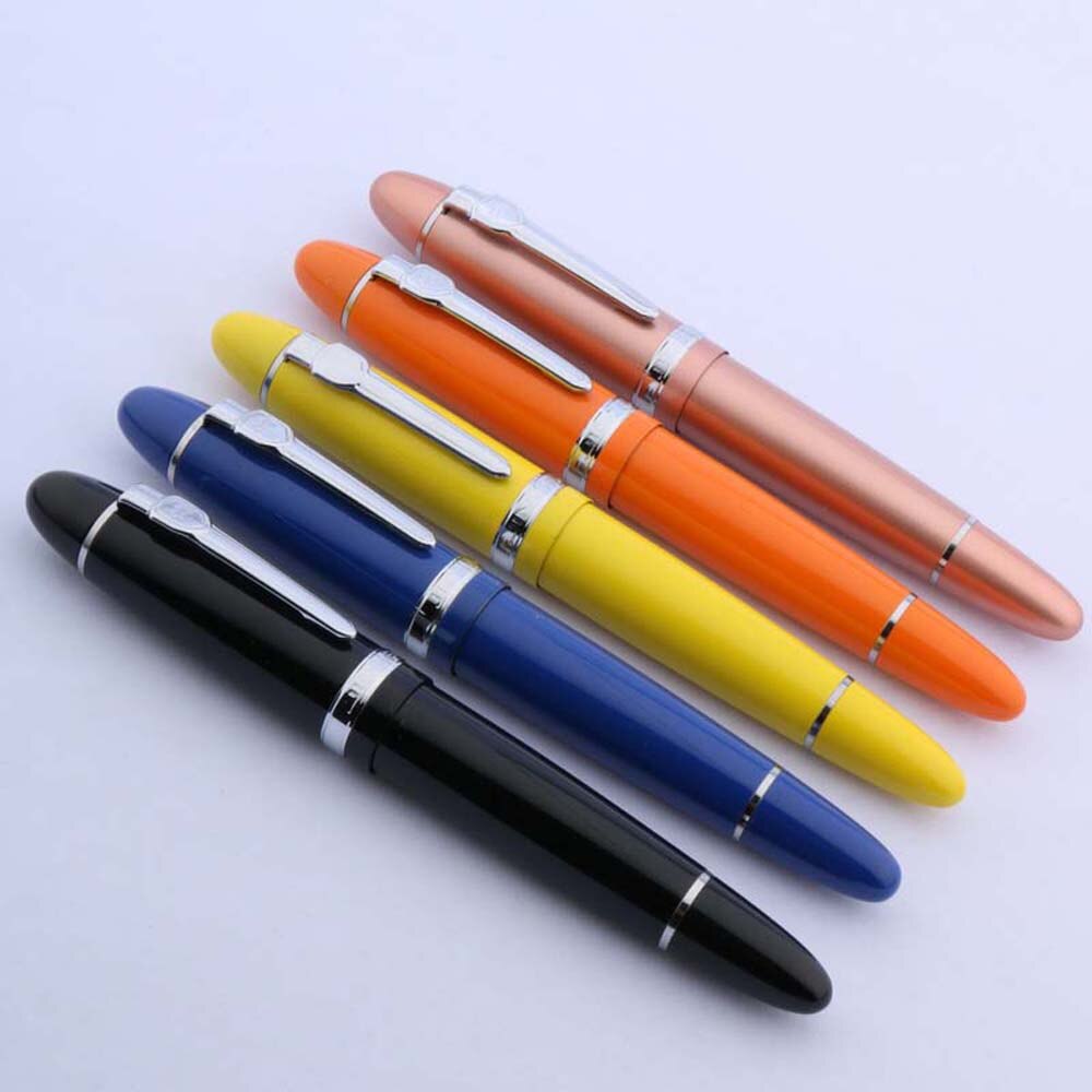 JINHAO 159 classic silver Twist Rollerball Pen calligraphy spinning switzerland ink Business Office school supplies