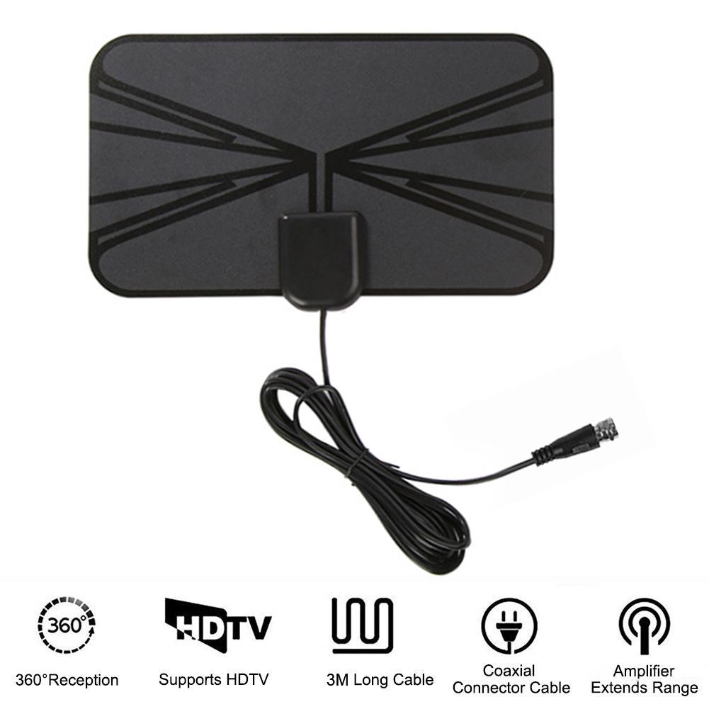 1080 Miles HD Antena Tv Digital Cable Antena Tv K Indoor TV Amplifier Radius Surf Aerial Signal Booster