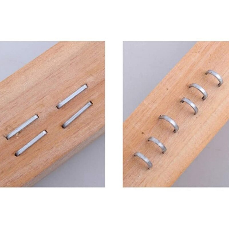 Agrafeuse manuelle de meubles d'outil de clou de main résistante à 3 voies pour encadrer avec des agrafes de 600Pc par des outils d'agrafeur de travail du bois libres