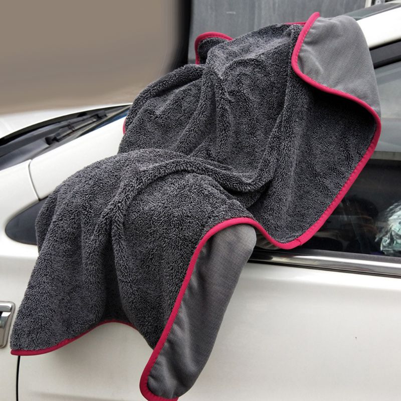 Mikrofiber håndklæder til biler, biltørring vask detaljer polering polering håndklæde mikrofiber klud flet klud