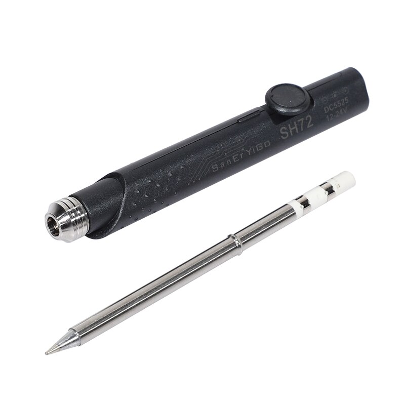 SH72 65W Electric Soldering Iron Adjustable Temperature Portable Soldering Station SH-B2 (Round Head)