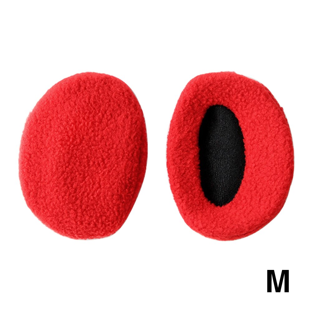 2 pièces hommes femmes Polyester hiver Portable doux bande moins cache-oreilles quotidien antidérapant coupe-vent solide deux pièces chauffantes