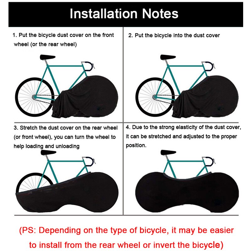 Hssee mærke cykelovertræk mælk silke stof miljøbeskyttelse vejcykel støvafdækning indendørs cykeldækdæksel tilbehør