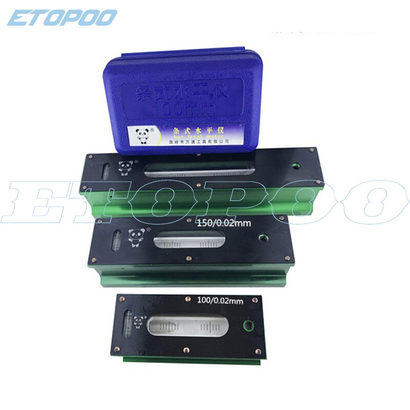 High precision Accuracy 0.02mm 100/150/200/250/300mm Industry Mechanical Bar Level Instrument Measuring Tool bar level meter