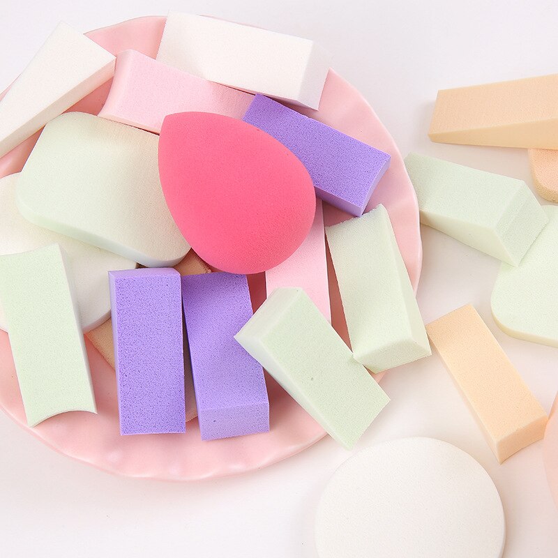 13pcs/set Facial Powder Puff Sponge Applicator Face Foundation Makeup Tool Wet &dry Dual-use Portable Tools Makeup Tools
