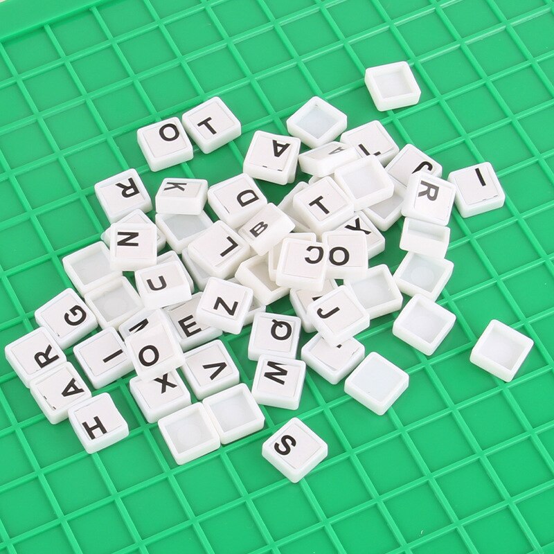 1 Set English Word Forming Game Kids Learning Spelling Words Game Educational Preschool Word Forming Game Set