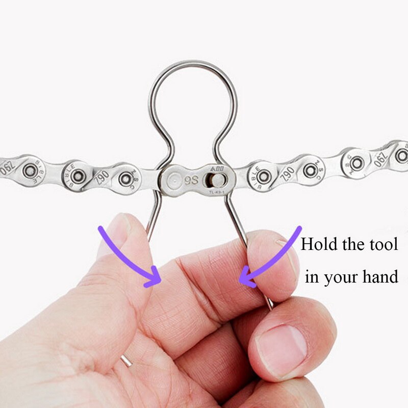 Bicycle Repair Tools Stainless Steel Chain Link MTB Road Bike Chain Hooks Connecting Aid Tools