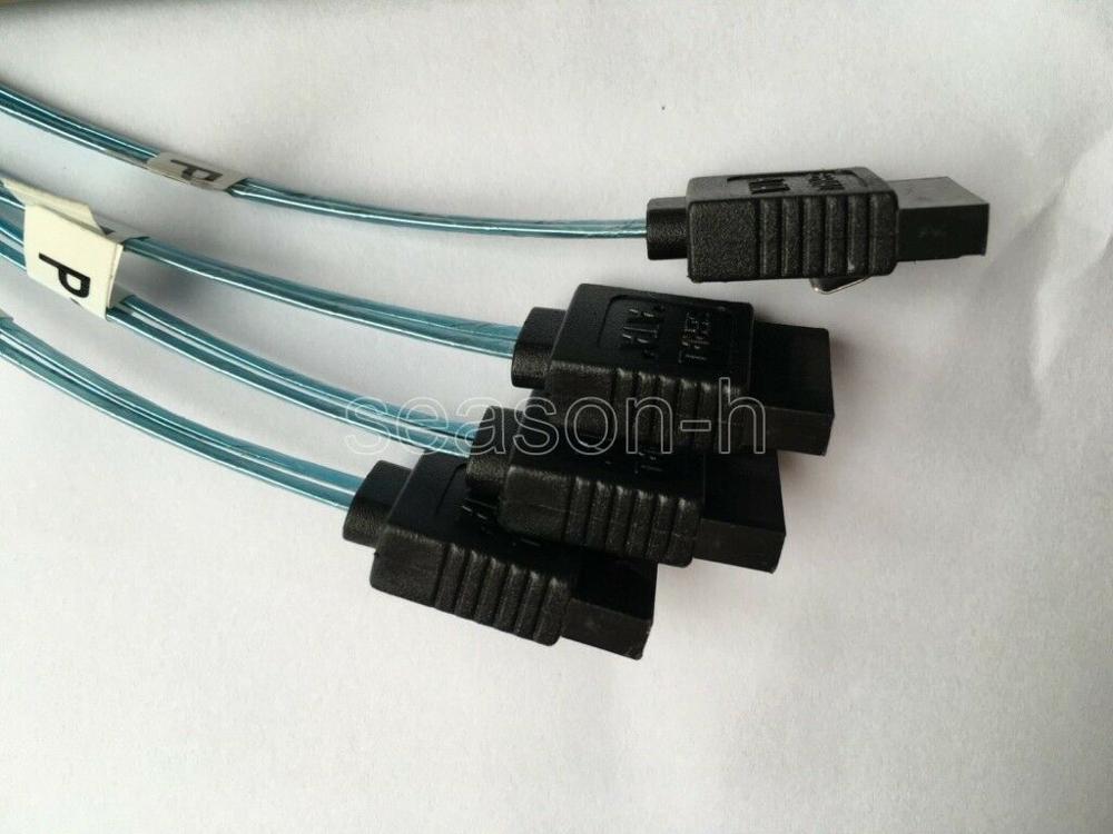 standard SATA 36-7 cable SFF-8087 to (4) 7-Pin SATA connect 8087 to sata LSI controller raid to drives