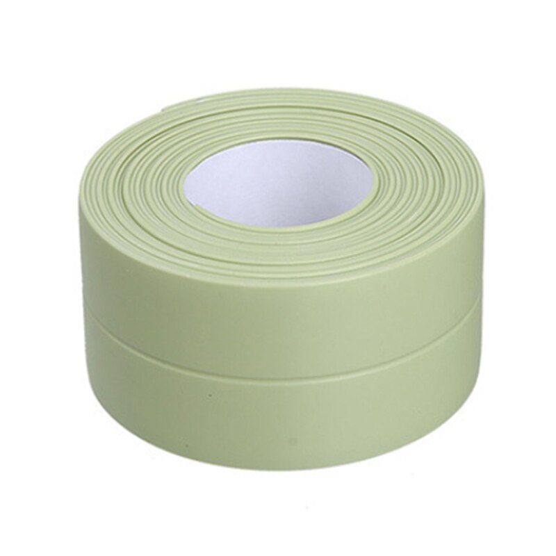 Bathroom Kitchen Shower Water Proof Mould Proof Tape Sink Bath Sealing Strip Tape Self Adhesive Waterproof Adhesive Plaster: 03  3.8cm