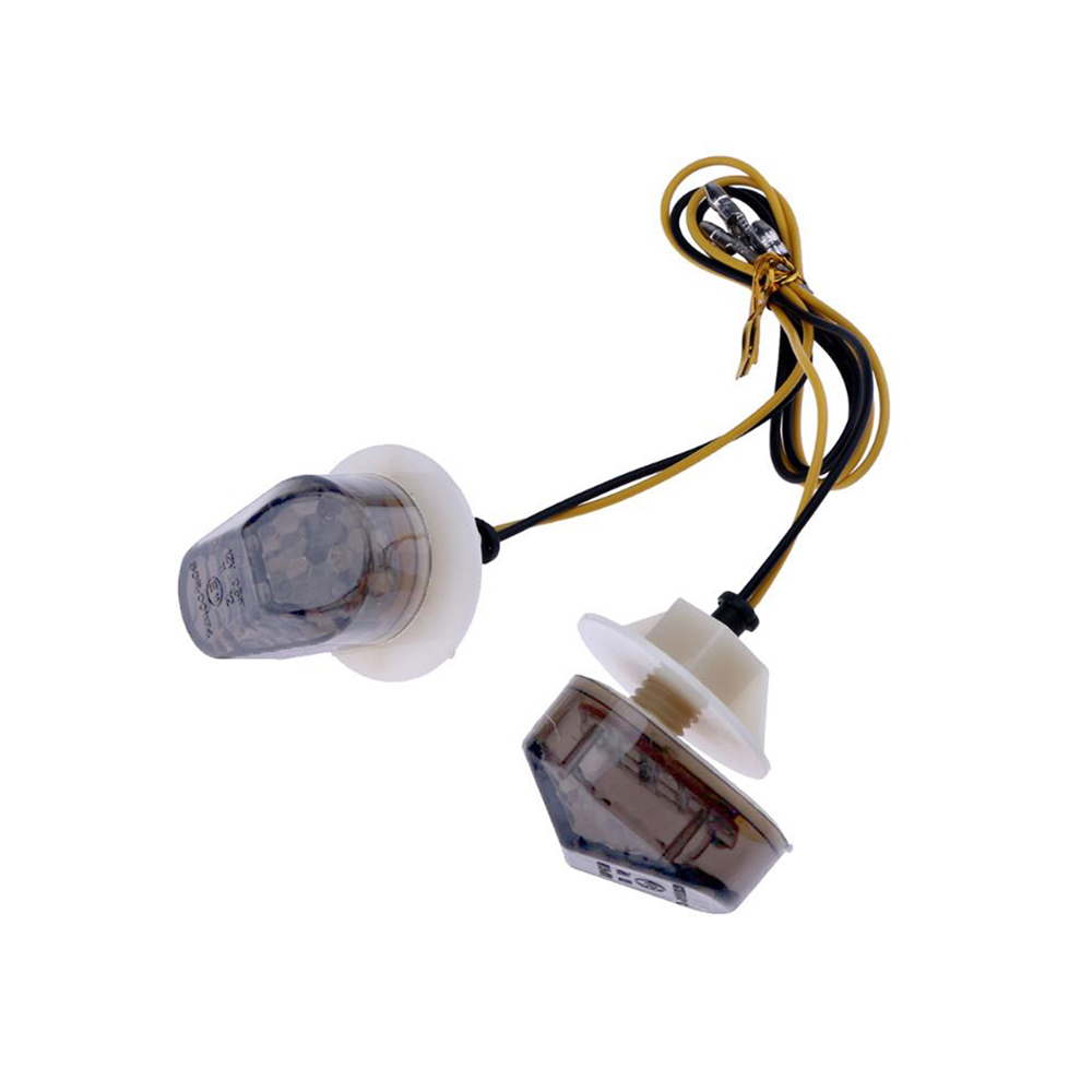 Voyant lumineux LED de Moto, clignotant, pour Yamaha YZF R1 R6 YZF R6S FZ1S FAZER 1000 FZ6S FAZER 600: Smoke