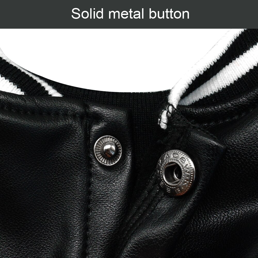 Chaqueta de cuero negro para perro, ropa de Bulldog Francés, mascota perro abrigo de invierno, ropa impermeable, traje para perros pequeños y medianos Carlino