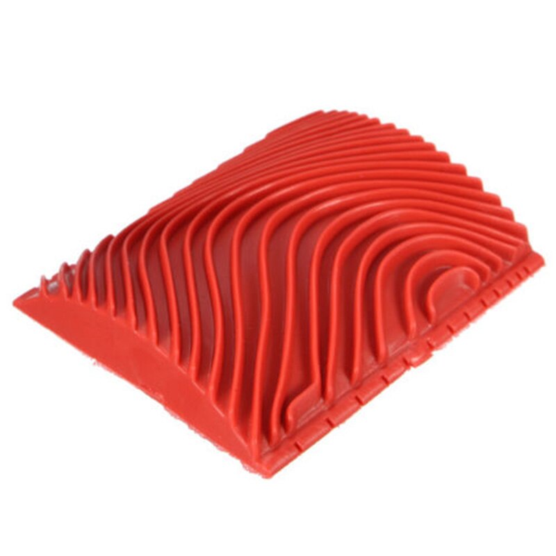 CSS 2pcs Wood Graining Grain Rubber Patin Painting Effects DIY Wall Decoration Tools
