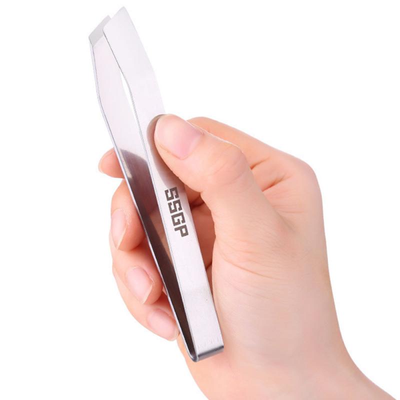 2 stk / sæt hårtrækker tang tyk rustfrit stål trækker kyllingefjer gris hår pincet klip fiskben køkken gadget klip