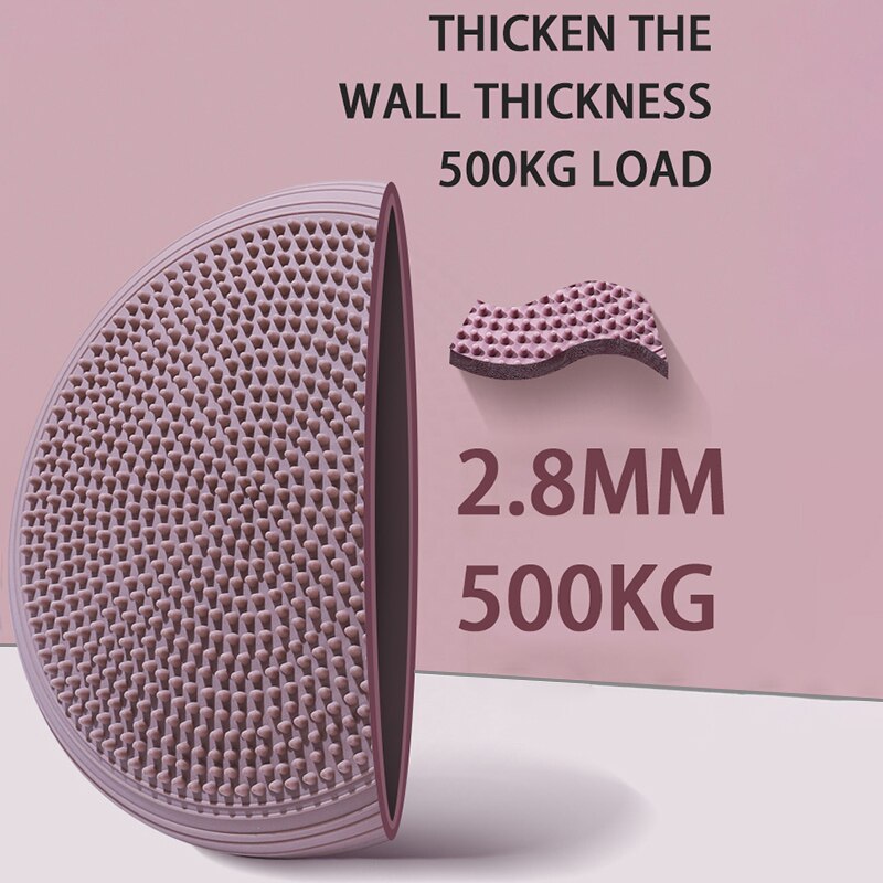 Yoga Gleichgewicht Kissen Luft Kissen Sport und Fitness Produkte Physikalische Massage Taille Twist Pad Fuß Massage Ball Knöchel Trainer