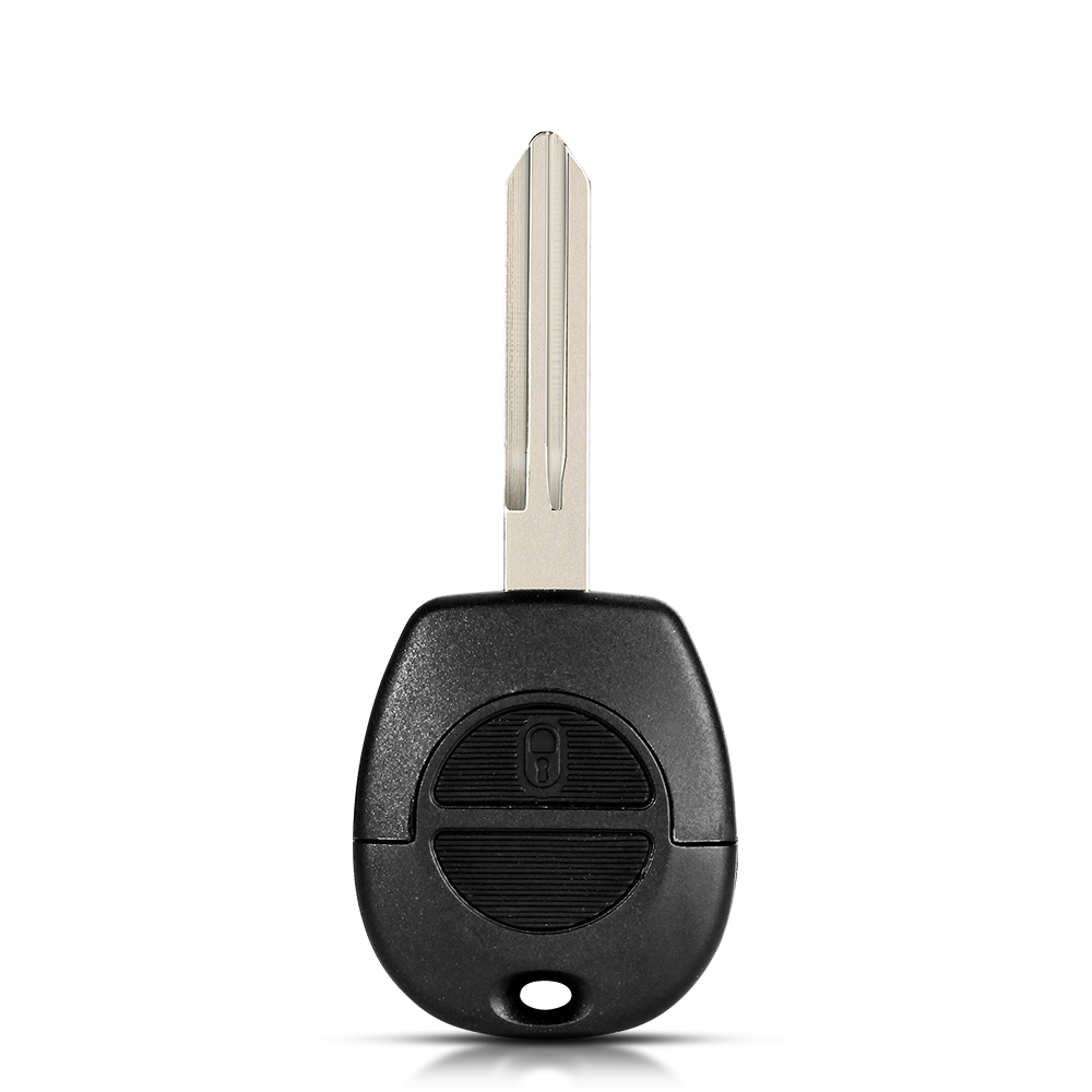 KEYYOU carcasa de llave remota 2 botones para NISSAN Pulsar Patrol Primera Xtrail Terrano Almera Micra NSN14 hoja Fob reemplazar funda de llave