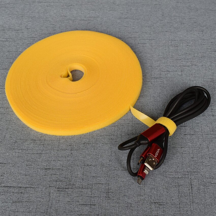 Wide1cm Length 2m Magic Tape Hook And Loop Double Sided Velcro Fastener Without Glue For Bow Tie Strap Desktop Accessory