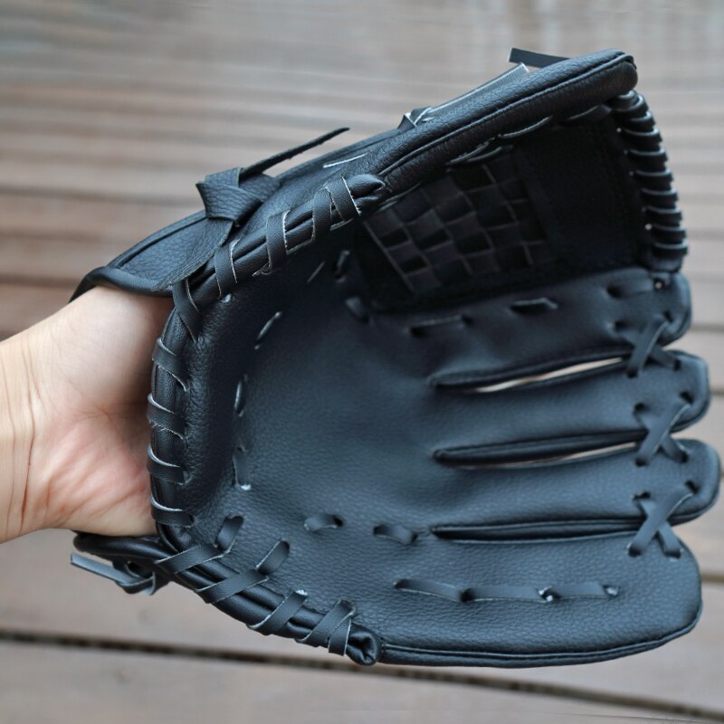 Guantes de cuero de PVC para lanzador de mano izquierda, 9,5 &quot;/&quot; 10,5 &quot;/12,5&quot;, para niños, jóvenes y adultos