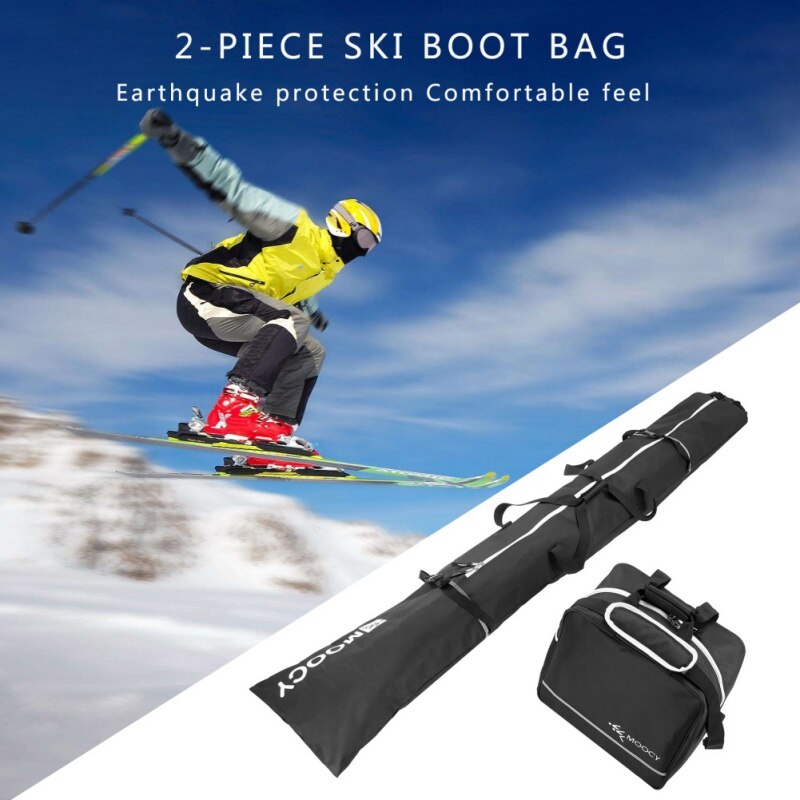 Ski En Boot Tas Set-Fit Ski 'S Tot 200 Cm En Laarzen Tot Us Size 13 Snowboard rugzak Ski Boot Tas Waterdichte Ski Tas