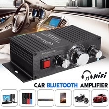 Car Mini Amplifiers Hi-Fi bluetooth Power Amplifier Audio High Fidelity Sound Bass Amplifiers Car Stereo Audio Processor