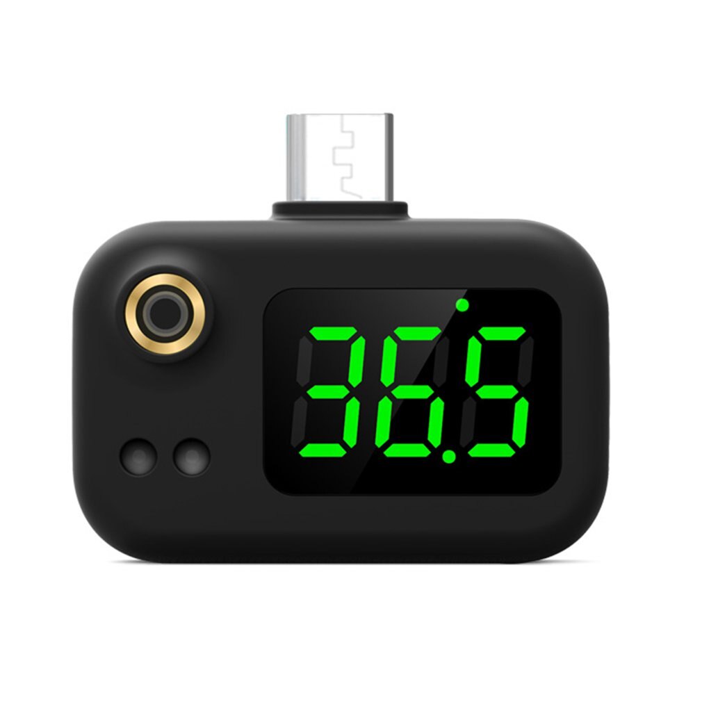 Usb Intelligent Mini Mobile Phone Thermometer Health Care Convenient Infrared Electronic Digital Thermometer