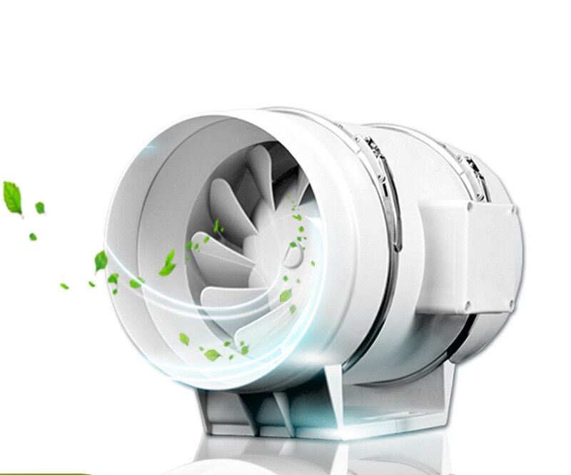 4 tommer udsugningsventilator lav støj inline kanal hydroponic luftblæser udstødningsventilator til hjemmebadeværelse vokse rum ventilation ventilation