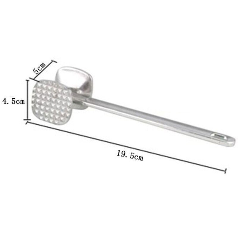 Alloy Meat Hammer Household Meat Tenderizer Pork Chop Steak Knocking Hammer Kitchen Tool: S