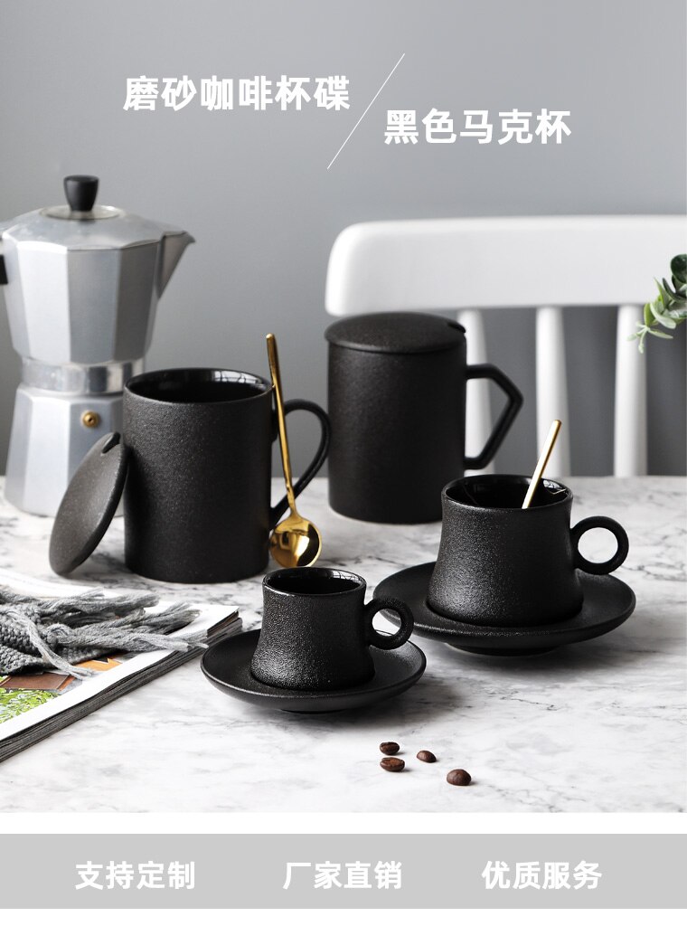European Ceramic Coffee Cup Ceramic Flower Tea Cup Travel Reusable Coffe Cups Breakfast Koffie Kopjes Drinkware