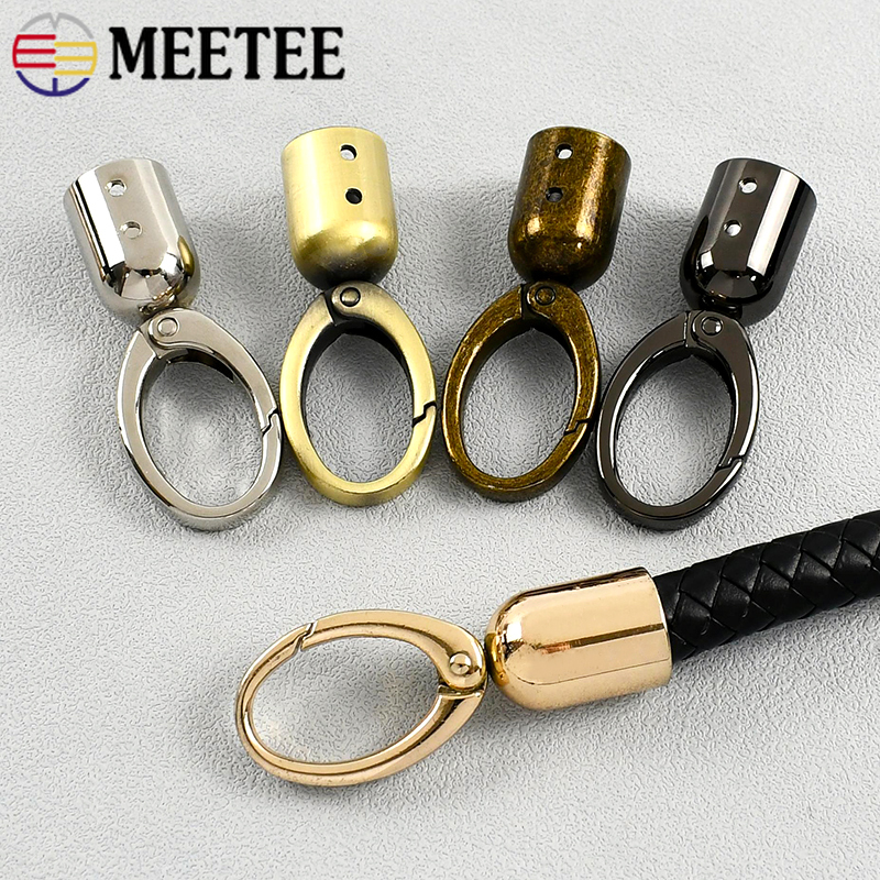 2/4/10 Stuks Metalen Clip Stopper Gesp Tas Riem Connector Decor Haak Handtas Keten Koord Hanger Lock sluiting DIY Hardware Accessoires